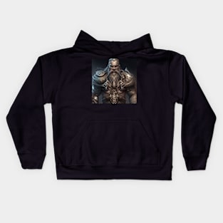 Ancient Armoured Dwarf Kids Hoodie